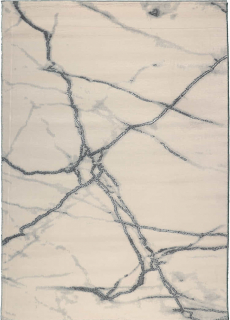 Kusový koberec Mramor 8921A silver 160 x 230 cm