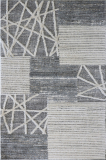 Kusový koberec Cannes 7884B white / I. grey 80 x 150 cm