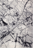 Kusový koberec Mramor 9090A silver 80 x 150 cm