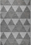 Kusový koberec Flat 21132 hnědý 80 x 150 cm