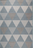 Kusový koberec Flat 21132 modrý 120 x 170 cm
