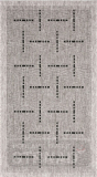 Kusový koberec Floorlux 20008/04 Silver Black 60 x 110 cm
