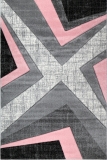 Kusový koberec Warner 1180A 60 x 110 cm růžová