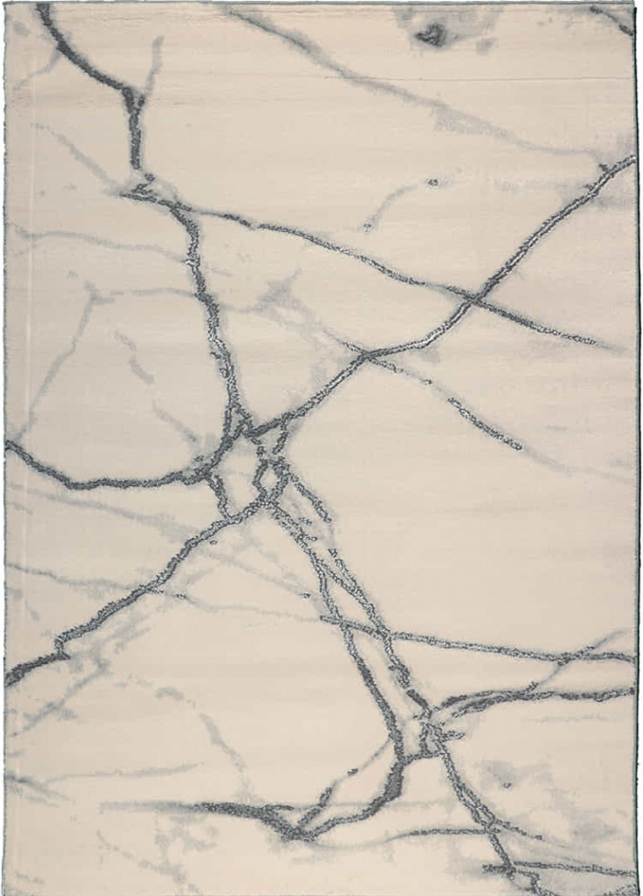 Kusový koberec Mramor 8921A silver 80 x 150 cm