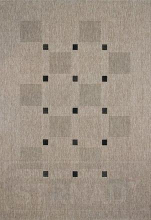 Kusový koberec Floorlux 20079/04 Silver Black 60 x 110 cm