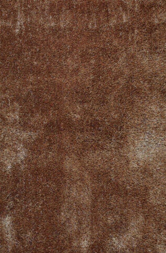 Kusový koberec Borneo Shaggy brown 80 x 150 cm