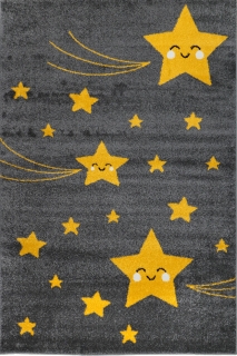 Dětský kusový koberec Playtime 0610A 120 x 170 cm žlutý