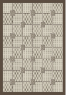 Kusový koberec Taverna 7787 P601 wool / coffe brown 120 x 170 cm