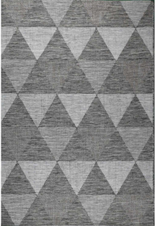 Kusový koberec Flat 21132 hnědý 80 x 150 cm