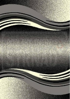 Kusový koberec Enigma 9358 Grey 160 x 230 cm