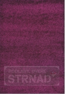 Kusový koberec Shaggy Plus 957 Purple 60 x 115 cm