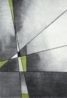 Kusový koberec Brilliance Grey/Green 21807/954 80 x 150 cm