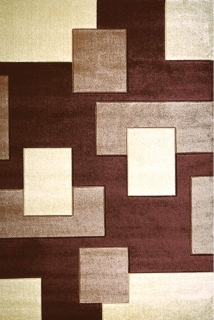 Kusový koberec Nairobi 1960 A White d.brown 190 x 280 cm