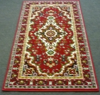 Kusový koberec Shiraz červený 80 x 150 cm