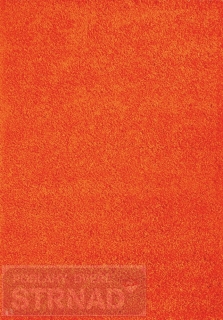 Kusový koberec Efor Shaggy 3419 orange 60 x 115 cm