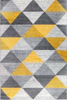 Kusový koberec Calderon 1530A yellow 60 x 110 cm